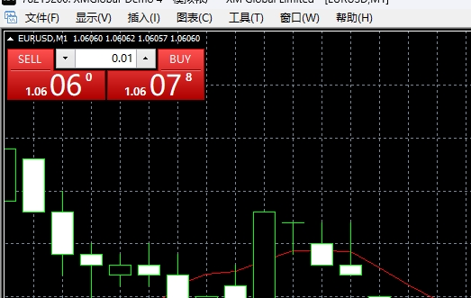 XM MT4上交易图表怎么设置全屏?