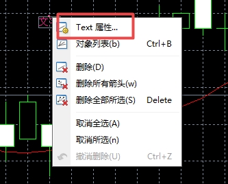 XM MT4上插入文字颜色怎么更换?