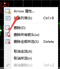 XM MT4上向上箭头怎么修改颜色? XM MT4上向上箭头怎么修改颜色?