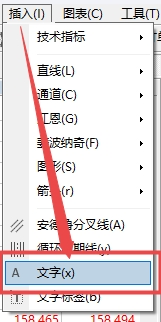 XM MT4上走势图上怎么插入文字? XM MT4上走势图上怎么插入文字?