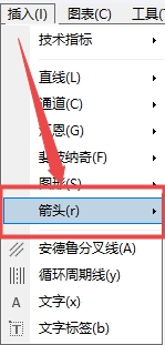 XM MT4上向上箭头图标怎么插入?