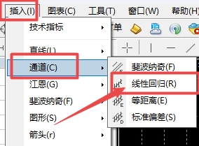 XM MT4上线性回归怎么插入?