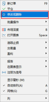 FXTM富拓MT5上止盈止损怎么设置？
