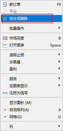 FXTM富拓MT5上止盈止损怎么设置？