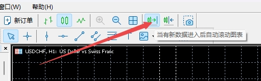 XM MT5上图表设置滚动方法有几种?