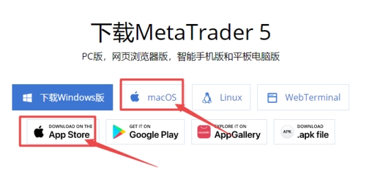 XM MT5上怎么下载苹果端?