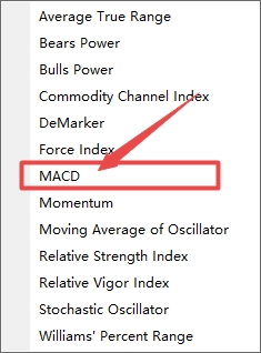 XM MT4上MACD震荡指标怎么插入?