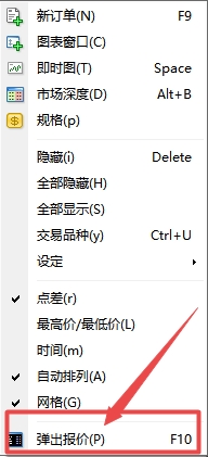 XM MT4上货币报价窗口怎么调出来? XM MT4上货币报价窗口怎么调出来?