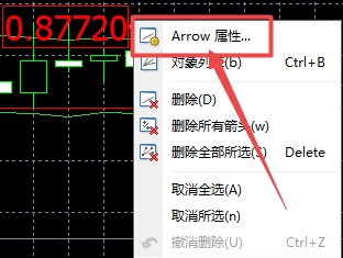 XM MT4上价格标签颜色怎么更改?