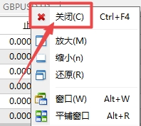 XM MT4上如何关闭图表窗口? XM MT4上如何关闭图表窗口?