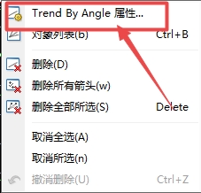 XM MT4上插入角度线颜色怎么更改?