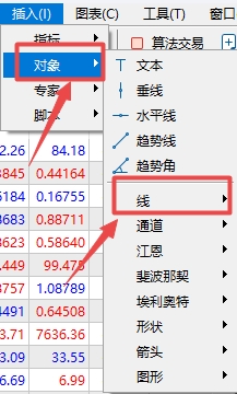 XM MT5图表上箭头线怎么插入?