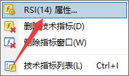 XM MT4上如何设置RSI指标的周期