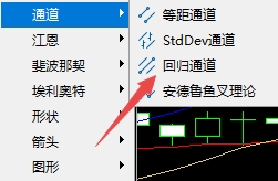 XM MT5上线性回归通道怎么插入?