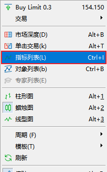 如何修改富拓MT5图表上能量潮指标（On Balance Volume）线条的大小？