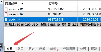 XM MT5上订单盈利方式怎么切换?