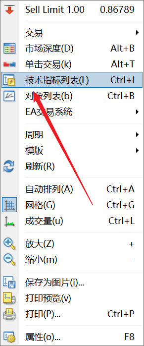 如何删除XM MT4图表上的Heikin Ashi（平均K线图）？