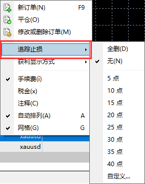MT4上如何设置追踪止损