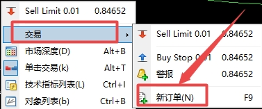 富拓外汇官网：在MT4上如何下单?