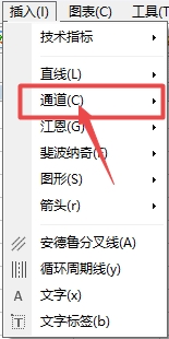 XM MT4上等距离通道怎么插入?
