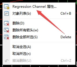 富拓外汇官网：MT4上线性回归通道颜色怎么修改?