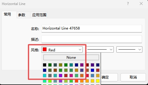富拓外汇官网：MT4上如何修改插入水平直线颜色?