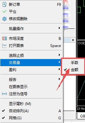 XM MT5上订单交易量怎么设置?