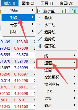 XM MT5上回归通道怎么插入? XM MT5上回归通道怎么插入?