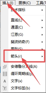 富拓外汇官网：MT4上向上箭头怎么插入?