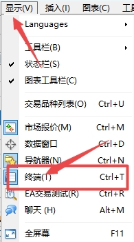 富拓外汇MT4上如何查看货币交易订单?