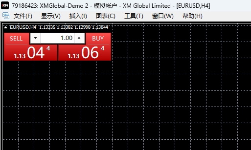 XM MT4上如何设置图表为全屏模式?
